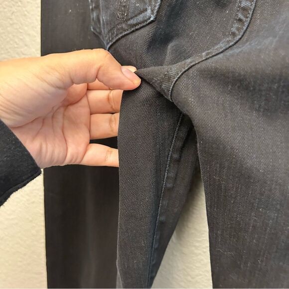 Citizens of Humanity COH Elson Medium Rise Straight Leg Black Jeans Size 28 - Picture 9 of 16